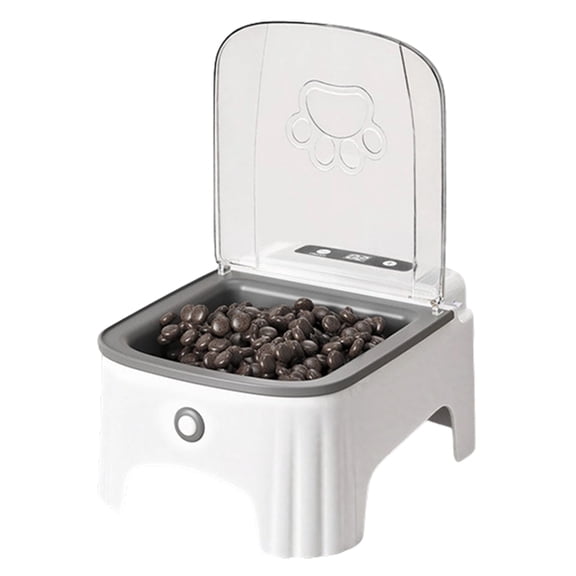 Large Capacity Automatic Feeder Featuring Timed Schedule, Sensors