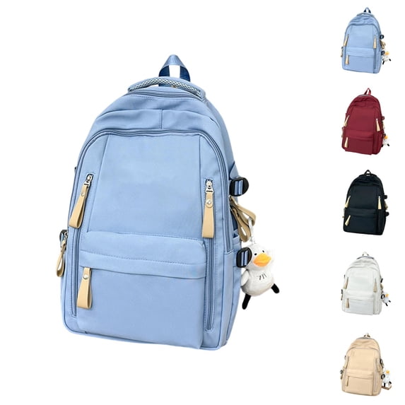 Large Capacity Back to School Backpack Durable Sports School Backpack Bookbag for Everyday Use Spacious Travel Gym Daypack with Sturdy Construction for Overnight Trips