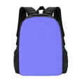 thumbnail image 1 of Large Capacity Backpack 16.5×12.5×5.5in Widened Shoulder Strap Design Main Bag Large Top Handle Belt Adjustable Shoulder Strap Lightpurple, 1 of 8