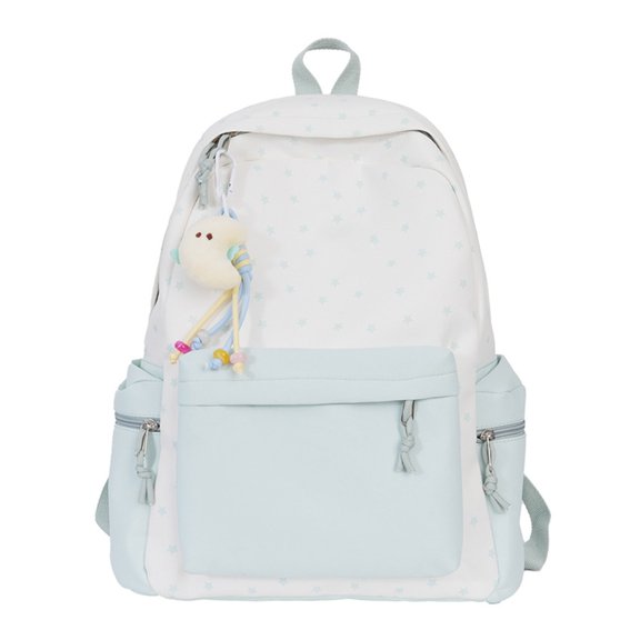 Large Capacity Backpack Laptop Bag Casual Daypacks Student School Bag Star Print Backpack Travel Backpack for Teens