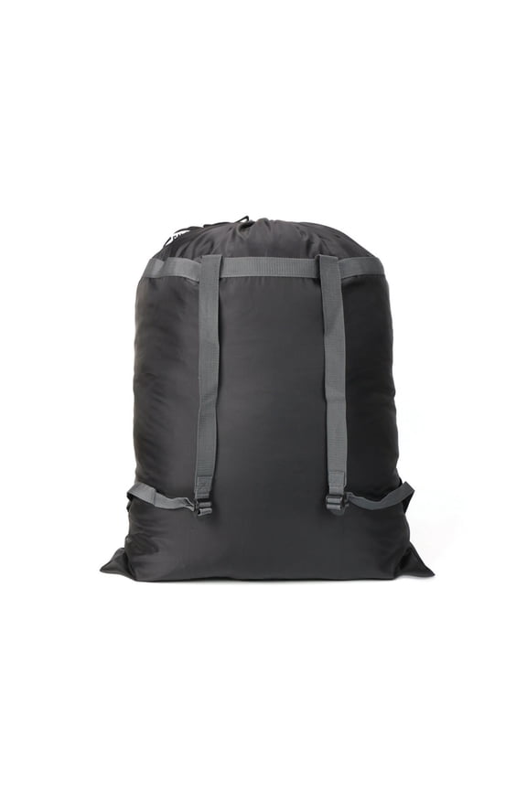 Large Capacity Backpack Laundry Bag With Shoulder Straps 100L Heavy Duty Drawstring Closure For College Travel