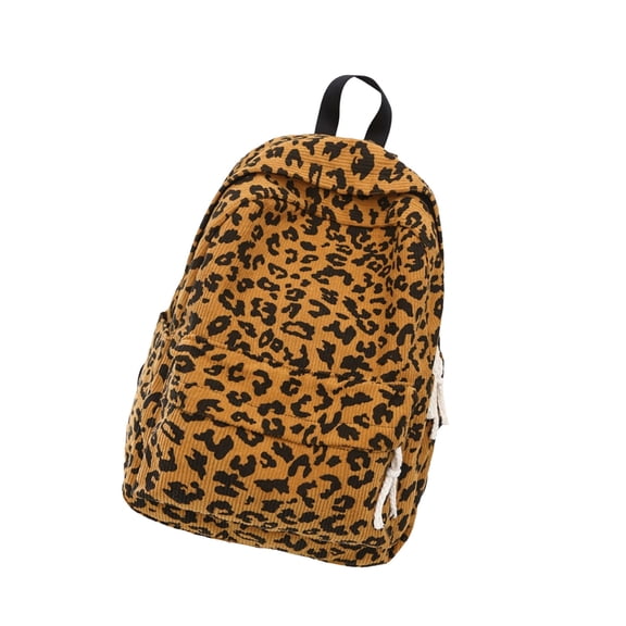 Large Capacity Backpack Leopards Print Laptop Daypacks Student School Bag Autumn Winter Backpack Travel Backpack