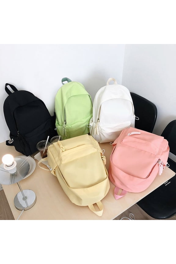 Large Capacity Backpack | Multicolor Durable Travel Bag | 40x29x13cm | Sturdy Reinforced Stitching | Breathable Adjustable Straps | Multiple Pockets | 1 Pack