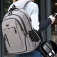 thumbnail image 1 of Large Capacity Backpack Student Computer Backpack,Black, 1 of 2