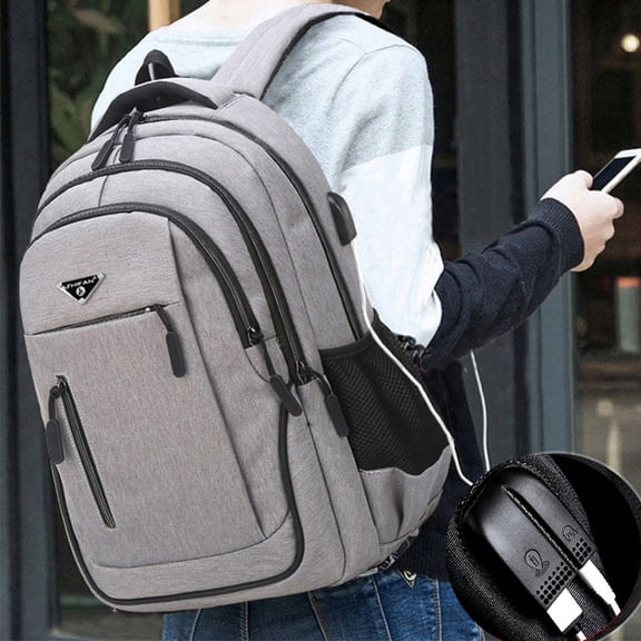 Large Capacity Backpack Student Computer Backpack,Black