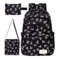 thumbnail image 1 of Large Capacity Backpack Student School Backpack Teen Lovely Bows Backpack, 1 of 8