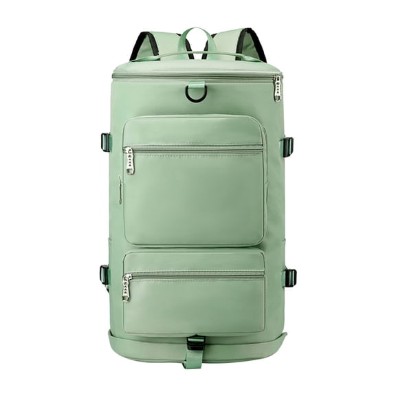 Large Capacity Backpack for Travel, Gym, Hiking and School, Lightweight Water-Resistant Polyester Bag with Multi-Compartment Storage, Detachable Shoulder Straps and Laptop Sleeve