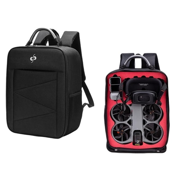 Large Capacity Backpack for DJI Avata 360 Shock-resistant Drop-proof Protective Cover Durable Storage Bag Travel Portable Carrying Case