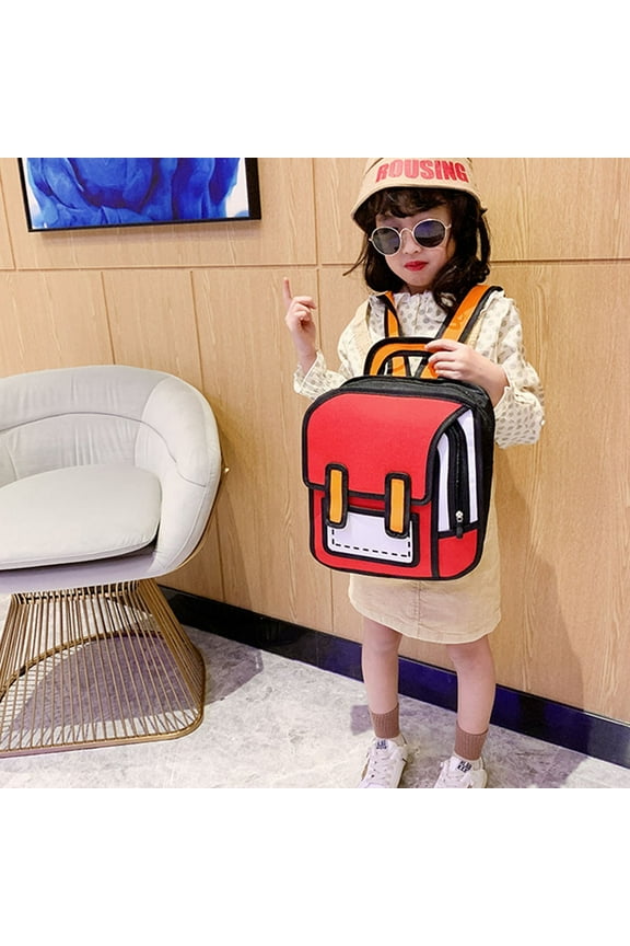 Large Capacity Backpack for Primary School Students, Ergonomic Design with Adjustable Shoulder Straps for School, Travel & Daily Use