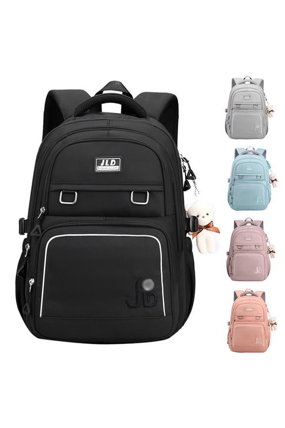 Large Capacity Backpack with Ergonomic Spine Support for Ages 6rd 7th 10th 12th University Comfortable Travel Daily Commute Back To School