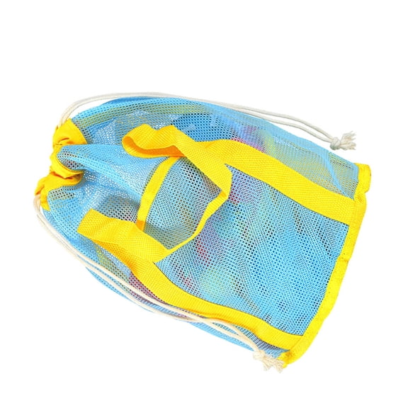 Large Capacity Beach Bag Mesh Beach Bag Beach Toy Bag for Family Vacations