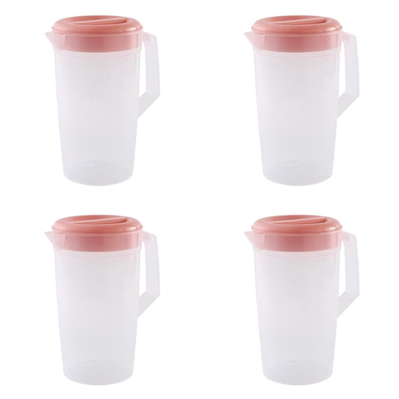 Large Capacity Beverage Storage Container Heat Cold Water Jug Plastic Juice Pitcher Teapot Kettle With Lid