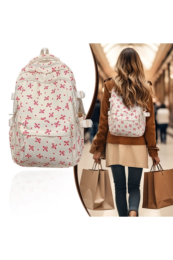 Large Capacity Breathable Fabric Casual Backpack Durable Stitched Structure Daily Carry Pack Perfect For Outdoor Walking Short Distance Journey Daily Leisure Outdoor Activity Outing