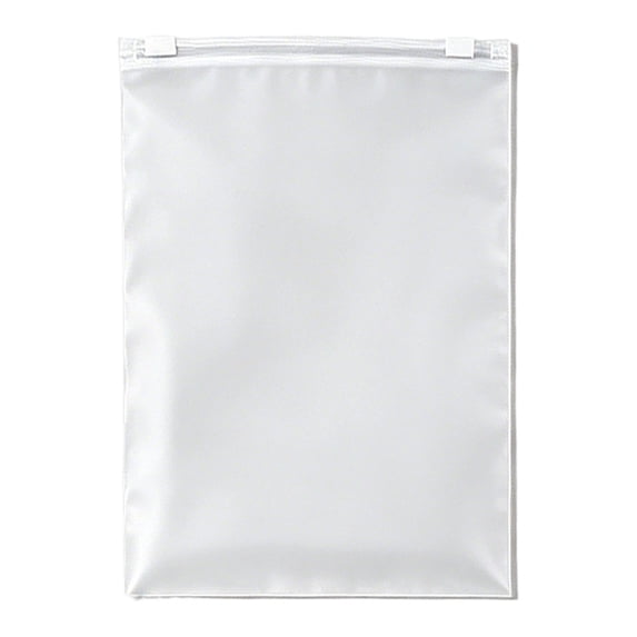 Large Capacity Breathable Storage Bags, Clear Frosted Polyester Organizer with Zipper, for Bedding Blankets Comforters Quilts Duvets, Travel Storage Solution, Maximize Closet Space