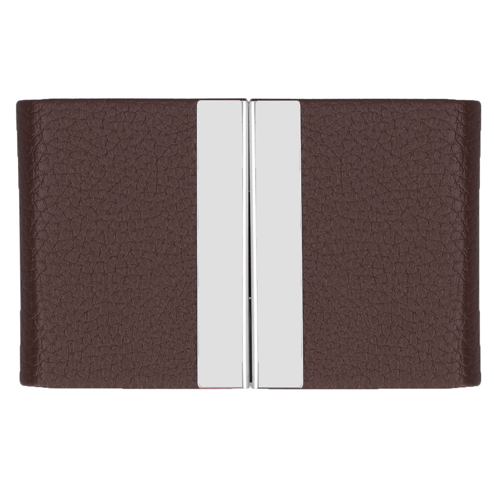 Large Capacity Business Card Holder Pocket Name Card Box Case for Men