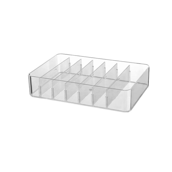 Large Capacity Cable Organizer Box for Chargers, Power Cords, and Phone Accessories with Compartments and Device Storage Slot