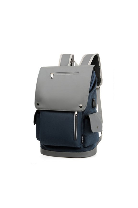 Large Capacity Campus College Style College Student Schoolbag,Black