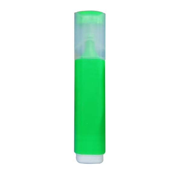 Large Capacity Candy Color Fluorescent Pen, Creative Marker for Stu-dent Prize and Journaling, Quick-Drying Non-Slip Grip Pen for Schol and Office Supplies, Green