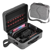 Large Capacity Carrying Case for Nintendo Switch 2, Hard Shell Portable Travel Bag for NS2 and 2 Pro Controllers