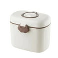 thumbnail image 1 of Large Capacity Cartoon Bear Food Storage Box with Odor-free Locking Lid, Thicken Material, and Dustproof Design - Ideal Food Grade Container for Camping and Traveling, 1 of 8