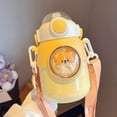 thumbnail image 1 of Large Capacity Cartoon Children'S Thermos Cup Yellow A, 1 of 7