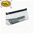 thumbnail image 1 of Large Capacity Clear PVC Plastic Pencil Case, Multi‑Purpose Pencil Box, Exam‑Ready Pen Pouch for Classroom & Office, Cosmetic & Travel Toiletry Storage, Classroom Essential with Metal Zipper, 1 of 6