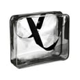 thumbnail image 1 of Large Capacity Clear Travel Toiletry Cosmetic Bag Multifunctional Makeup Bags Transparent PVC Storage Organizer, 1 of 19