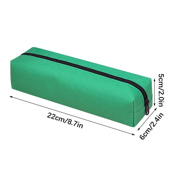 Large Capacity Cloth Pencil Pouch, Portable Stationery Organizer for Campus Office Daily Use, Ideal Gift for Youngster