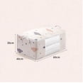 thumbnail image 1 of Large Capacity Clothes Storage Bag Organizer With Reinforced Handle Suitable For Blankets Bedding Foldable With Sturdy Zipper, 1 of 9