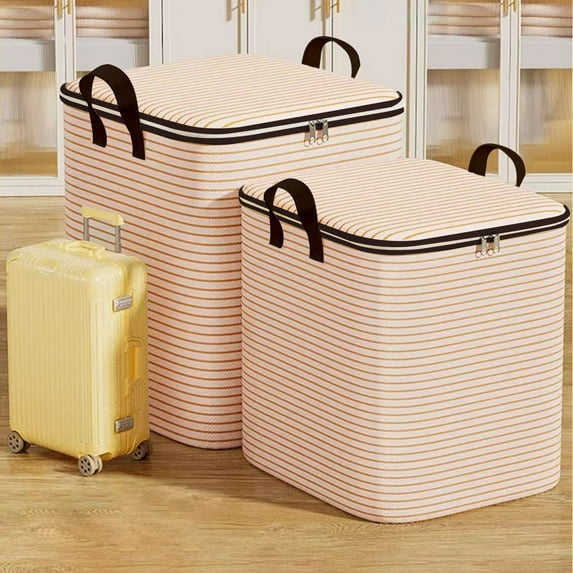 Large-Capacity Clothes Storage Box, Home Moving Wardrobe Bag-Proof Storage Basket Box
