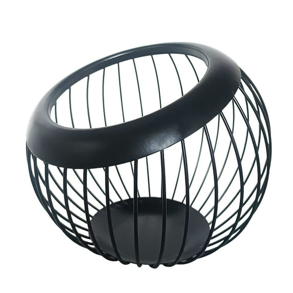 Large Capacity Coffee Pod Holder - Durable Metal Storage for Efficient Coffee Bar Organization - Pod Storage Solution for Countertops and Coffee Station Accessories