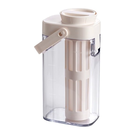Large Capacity Cold Brew Coffee Bottle, Portable Iced Coffee Pitcher with Filtration, Cold Brew Pot for Home Summer Iced Tea And Drinks, 1 Cold Brew Cup