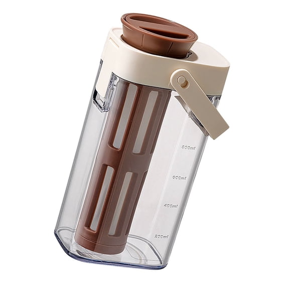 Large Capacity Cold Coffee Brewer 1L Cold Brew Teas Maker With Handle and Lid
