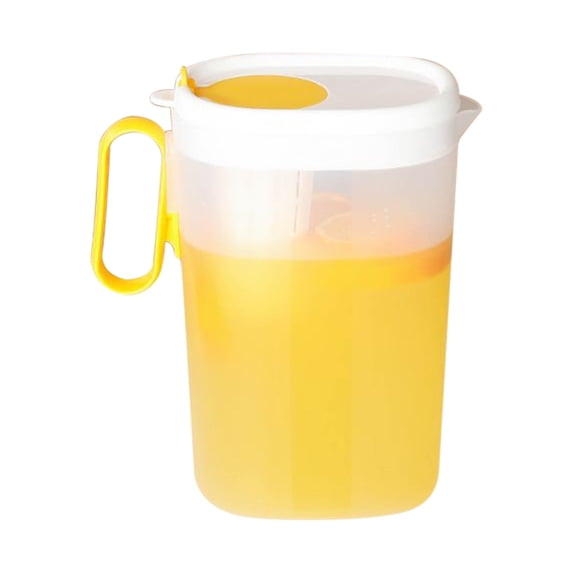 Large Capacity Cold Water Kettle, 2500ml Refrigerator Pitcher, Household Summer Drink Dispenser, Iced Tea Lemonade Jug for Fridge Party