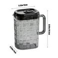 thumbnail image 1 of Large Capacity Cold Water Kettle for Refrigerator - 2L Plastic Iced Tea and Beverage Jug with Wide Mouth for Easy Cleaning - Perfect for Parties and Daily Use, 1 of 6