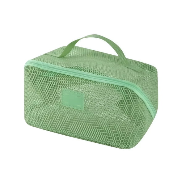Large Capacity Convenient High-end Multifunctional Mesh Transparent Wash and Makeup Bag