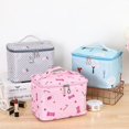 thumbnail image 1 of Large Capacity Cosmetic Bag Cartoon Cosmetic Storage Bag Portable Cosmetic Bag Waterproof Wash Bag, 1 of 8