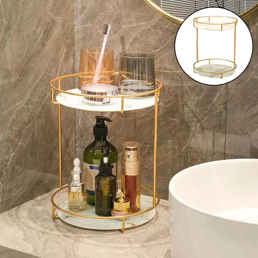 Large Capacity Cosmetic Stands Holder Tray Waterproof Rack Household ...