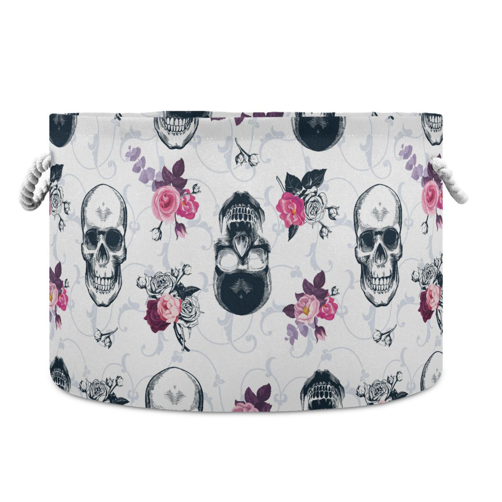 Large Capacity Cotton Rope Storage Basket Pet Toys Storage Organizer