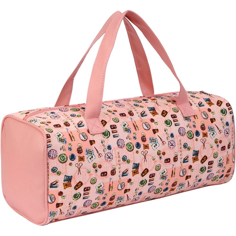 Large Capacity Crochet Storage Bag Portable Knitting Bag DIY Yarn Storage Organizer for Yarn and Crochet Hooks Sewing