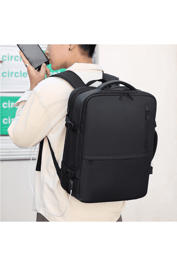 Large Capacity Cross-border Multi-function Expansion Waterproof Charging Portable Backpack,19 Inches