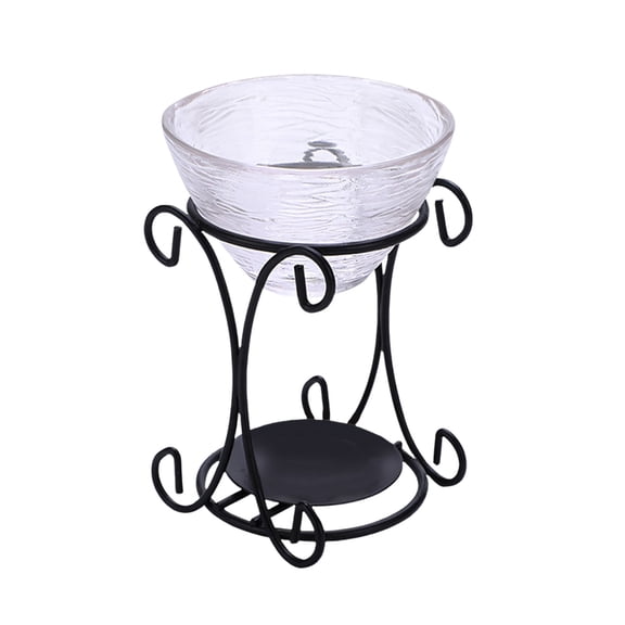 Large Capacity Decorative Essential Oil Heater With Heat Resistant Metal Base Artistic Design Scent Burners Home Decors