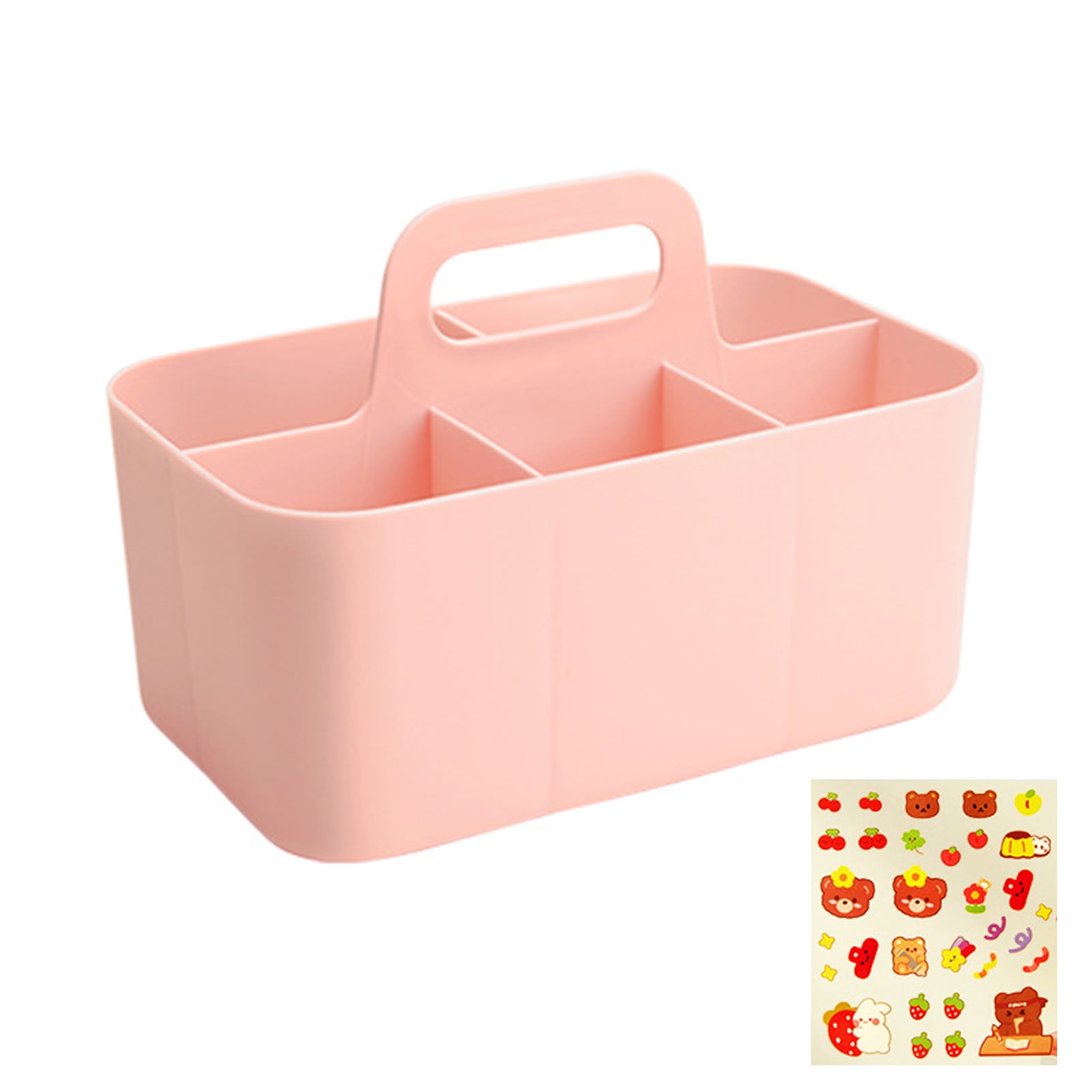 Large Capacity Desktop Stationary with Handle Watercolor Marker Caddies Art Supply Storage Holder