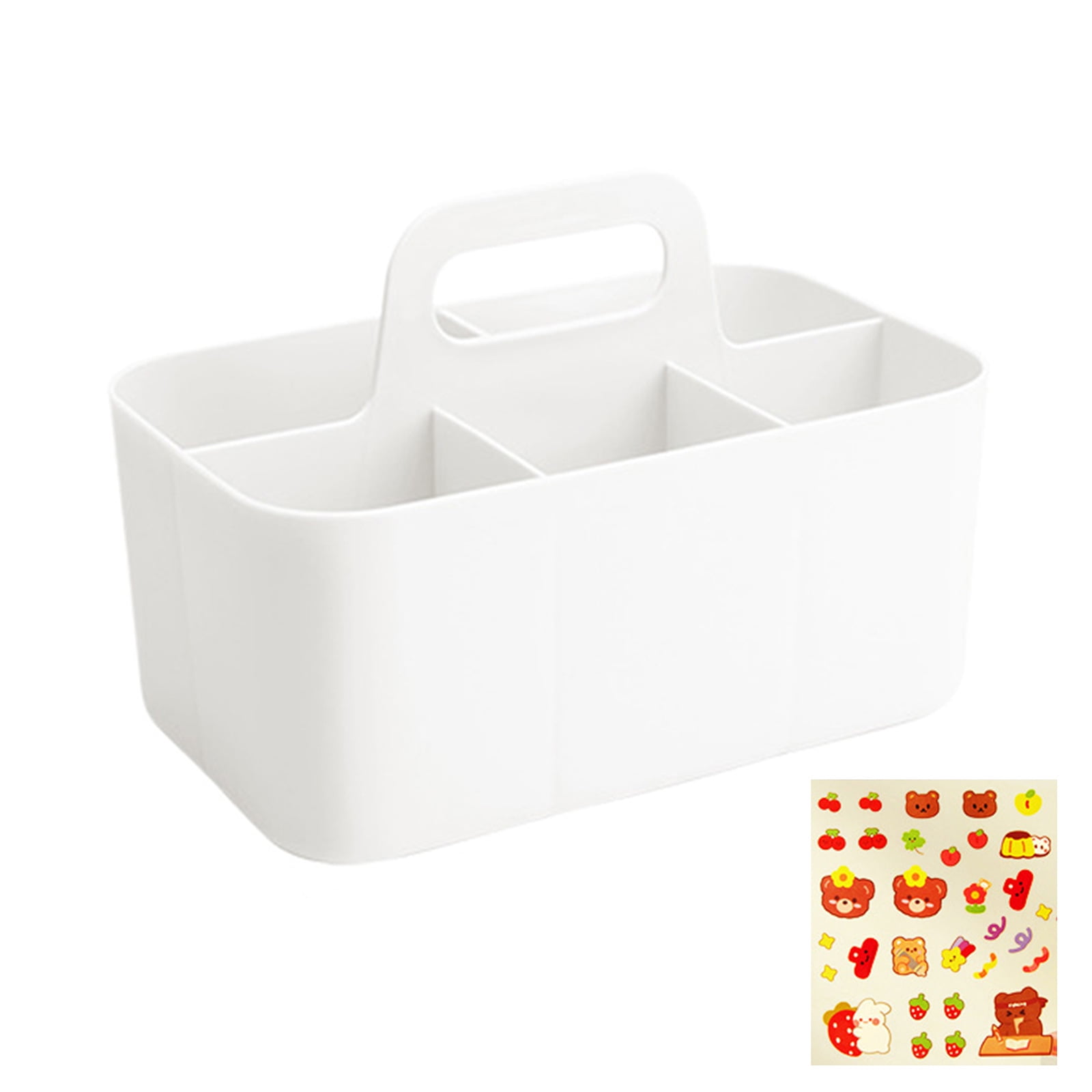 Large Capacity Desktop Stationary with Handle Watercolor Marker Caddies Art Supply Storage Holder