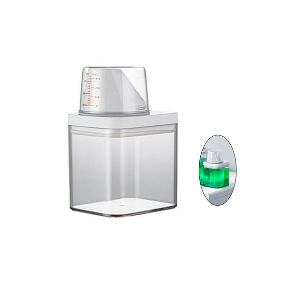 Large Capacity Detergent Container Functional Airtight Laundry Detergent Powder Storage Box Container with Lids