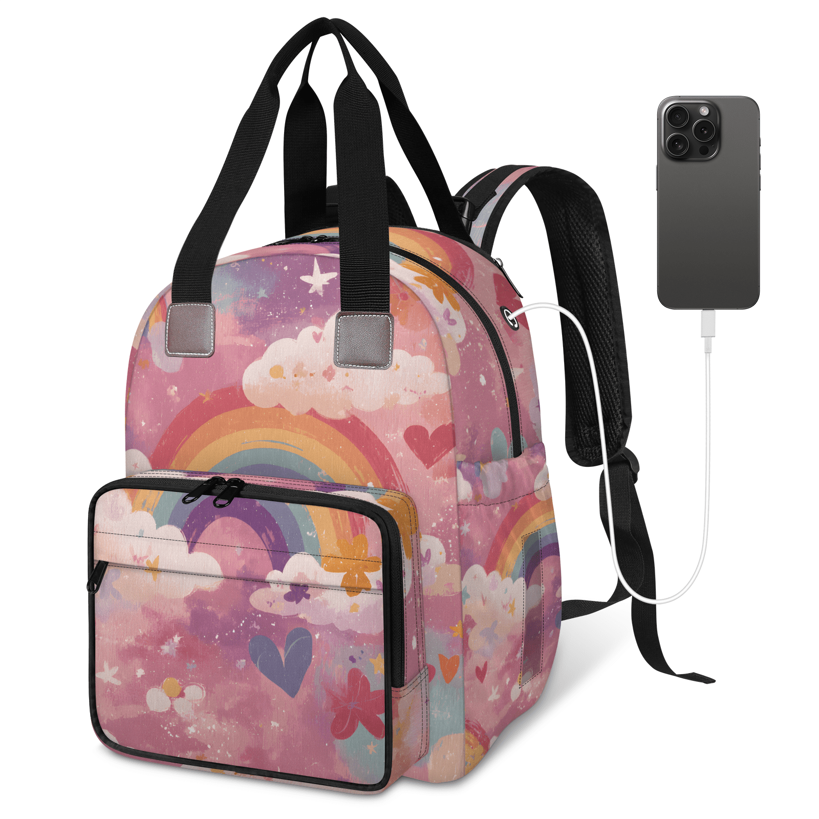 Large Capacity Diaper Bag Backpack with Insulated Pocket & Organizer,Multifunction Maternity Travel Pack for Baby Care