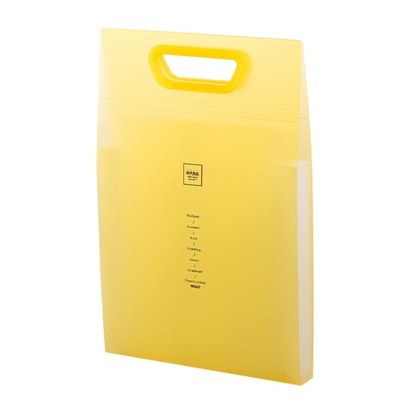 Large Capacity Document Case with Handle Expandable 13 Compartment Folders for Papers Supplies
