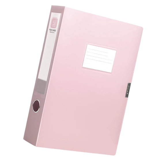 Large Capacity Document Filling Box Waterproof Document Organiser File Storage Box For School 23.2x31.6x3.5cm