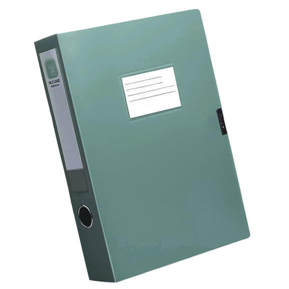 Large Capacity Document Filling Box Waterproof Document Organiser File Storage Box For School 23.2x31.6x3.5cm