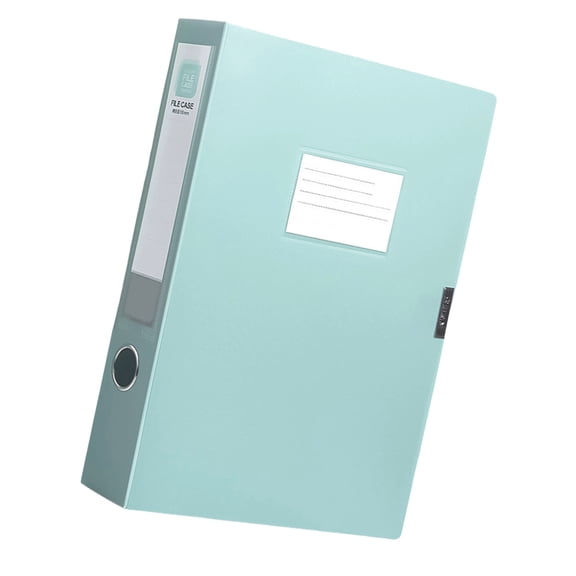 Large Capacity Document Filling Box Waterproof Document Organiser File Storage Box For School Office 23.2x31.6x3.5cm